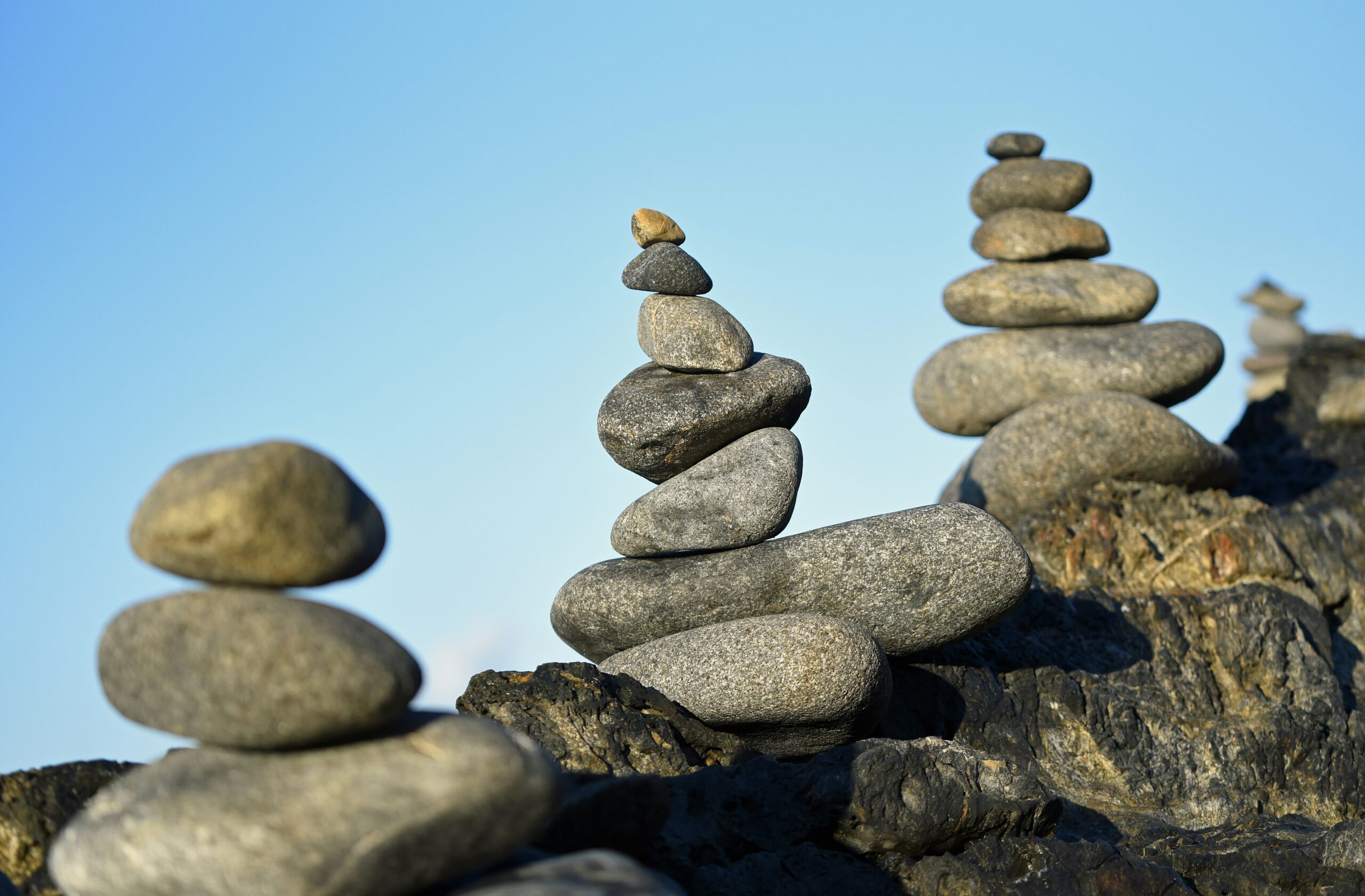 Balance Steine Stabilität